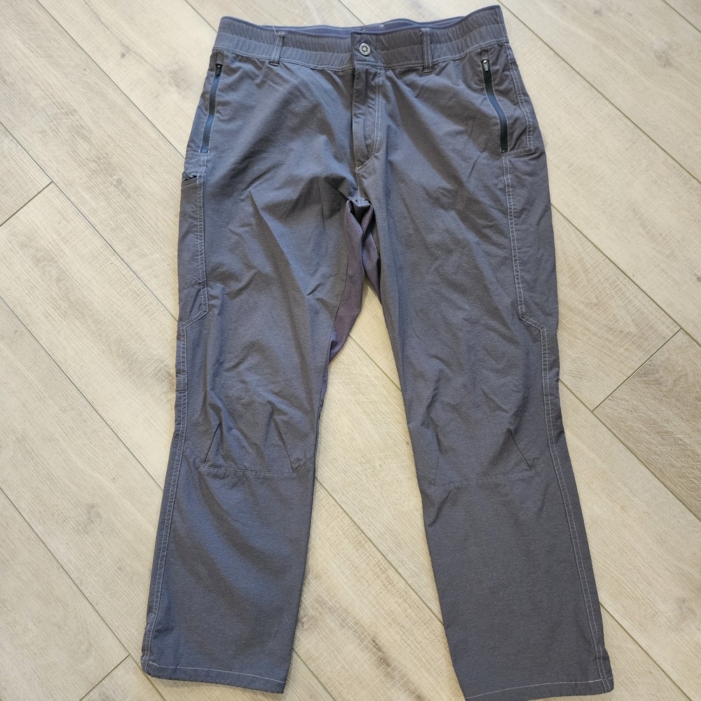 Kuhl Mens Avengr Pants Size 38x30 Hiking Outdoor UPF Water Resistant Lightweight